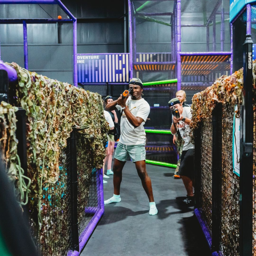 pop up indoor laser tag